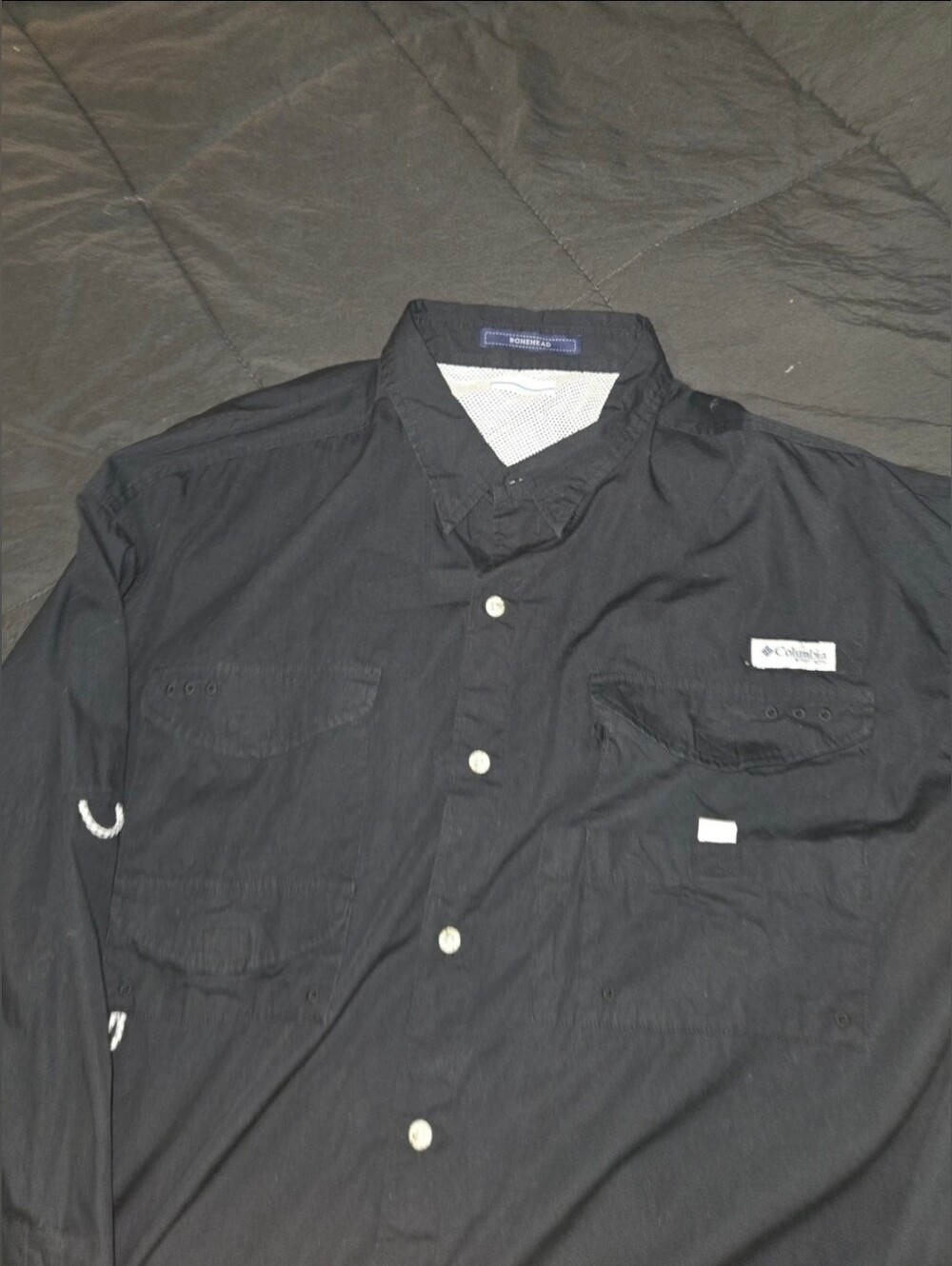 Columbia PFG Bonehead Men’s Button Up. Outdoor LS. Big and Tall 2XLT